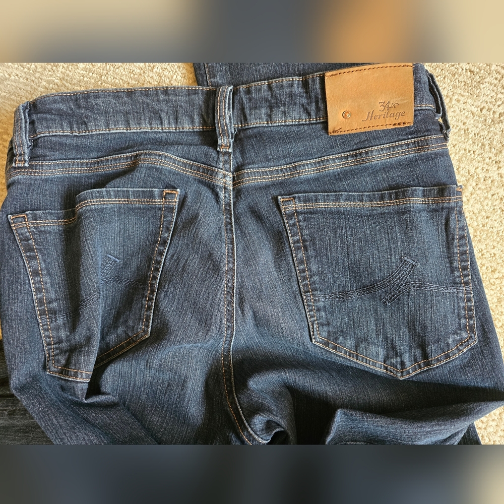 34 Heritage Men's Blue Jeans